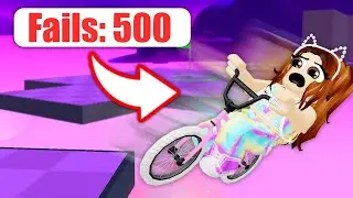 WHY IS THIS SO HARD?? Obby But You’re On a Bike (Roblox)