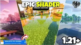 Top 3 Realistic Shader For Minecraft PE 1.21.23+ | Shader Mcpe 1.21+ | No Clickbait