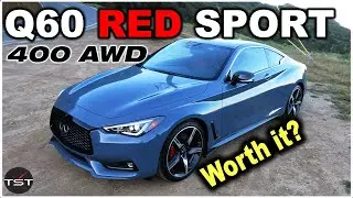 The Infiniti Q60 Red Sport is a $45k Car That Costs $65k - Why? - Two Takes