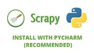 Python Scrapy Tutorial - 4 - Installation with Pycharm (recommended)