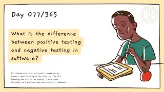 What is the difference between positive testing and negative testing in software?