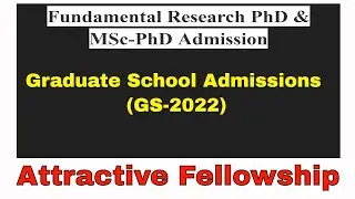 Admissions to Postgraduate and Doctrate Programme|MSc. and PhD. Admission 2021-22|campus Interview