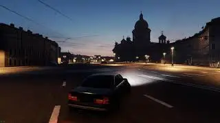 BMW E34 M5 ПО НОЧНОМУ ПИТЕРУ НАВАЛИВАЕТ БОКОМ CARX DRIFT ONLINE BANDIT BOOMER