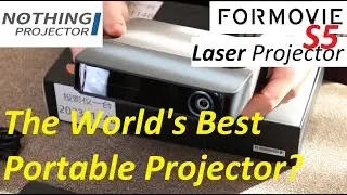 Formovie S5 Laser Projector - Probably the BEST Portable Projector - 1080P Native