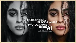 Colorize Black and White Photographs using AI | Learn with Tridib