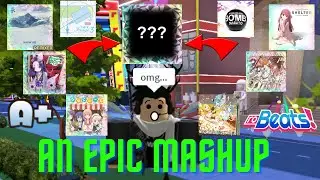 They mashed up all the songs in one map! (New Update) | Roblox RoBeats