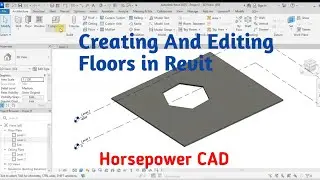 Creating And Editing Floor in Revit
