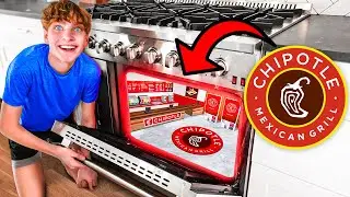 I Built a SECRET CHIPOTLE In My Room!