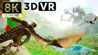 Flying dragon | VR180 3D VIDEO - 8K ULTRA HD 60FPS