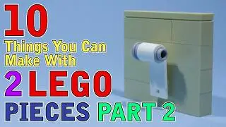 10 things you can make with 2 Lego pieces Part 2