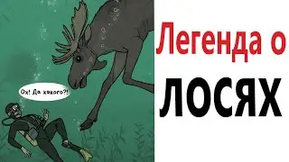 Приколы! Мемы! ЛЕГЕНДА О ЛОСЯХ! Смешные видео от Доми шоу!