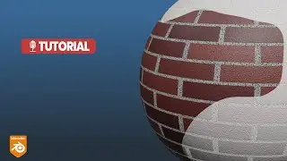 Making a procedural brick material | Blender 4.0 [UPDATED] | #textures #materials #3dmodeling