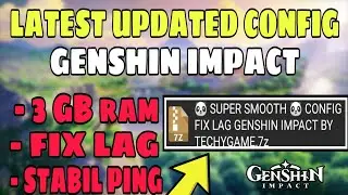 How To Fix Lag In Genshin Impact On Low End Devices | New Config Works For All Devices | 2020