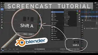 Blender 3D - How To Display Keys Pressed in Blender