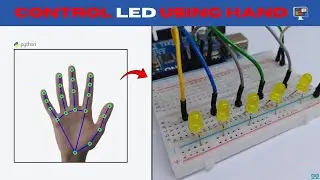 How to Control LED using Python & Arduino | OpenCV Python Projects