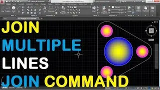 How to Join Multiple Lines in AutoCAD 2018