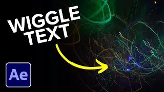 How to Wiggle Text in After Effects