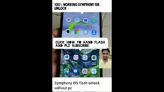 symphony i95 Hard Reset pattarn unlock by Rubel