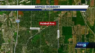 Des Moines police responding to armed robbery at tobacco shop