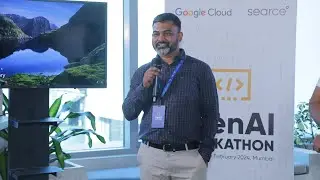 My Experience as a Judge in Generative AI Hackathon Powered By Google Cloud and Searce Vlog | Elfin