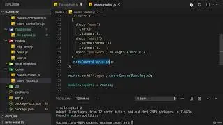 4. On the Backend Using Multer to Save Files. 