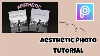 how to make aesthetic photo in picsart apps | tutorial edit foto estetik di aplikasi picsart 💫