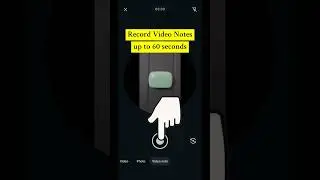 Cant Type? Try WhatsApp Video Notes #whatsapp #video #notes #howto