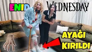 ENID AYAĞINI KIRDI | WEDNESDAY ADDAMS  VE ENID BARIŞACAK MI ? | EYLÜL LAL