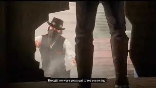 Dutch Saves Arthur (Rhodes Secret Prison Break Cutscene) - Red Dead Redemption 2