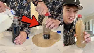 MILK makes COKE CLEAR?! 😳  - 
