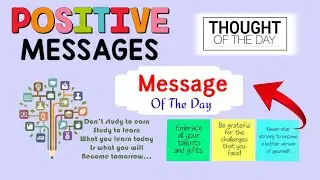 Message of the day || Message of the day topic in Urdu || School Assembly Topics ||