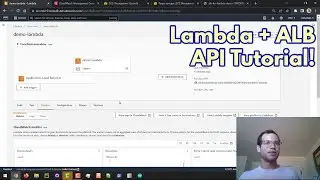 Building a Restful API with Lambda and an ALB on AWS from scratch!