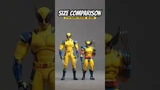 Size Comparison: ZD Toys Marvel Studios Deadpool Wolverine - Wolverine 