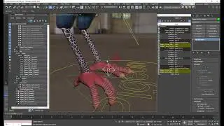 3DSMax Pigeon Leg Rig