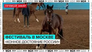 Фестиваль Конное достояние России | Прямая трансляция - Москва 24