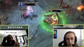 Quinn QoP vs kiyotaka Puck Anime Battle