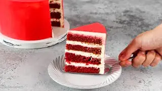 По вашим просьбам Торт КРАСНЫЙ БАРХАТ/ подробный РЕЦЕПТ Red Velvet Cake