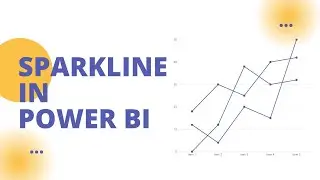 Creating Sparkline Visualizations in Power BI | Step-by-Step Tutorial | KSR Datavizon