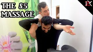 Cheapest Best Massage In Turkey | £5 for 20 mins Massage | Chiropractor Skills | Turkey Massage