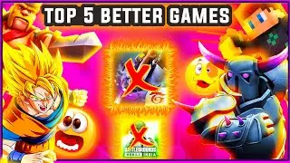 Top 5 Games Better Than Free Fire And Bgmi || Best New Games For Mobile