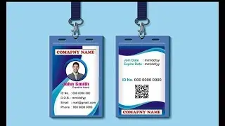 Id card design in Corel draw | by v-enn graphics