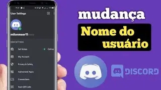 Como mudar o nome de usuário no Discord | como mudar o nome no Discord