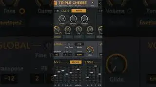 FREE Triple Cheese by u-he #shorts