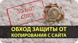 Не копируется текст с сайта | Распознавание текста