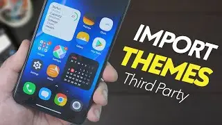 How I Import Third Party MIUI 14 Theme's On XIAOMI Phones 🔥 NEW Non ROOT Method