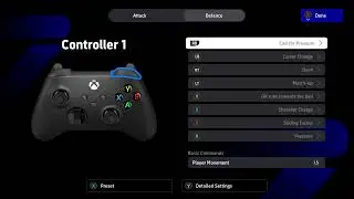 How to Find Controls Settings in eFootball 2024 - Gamepad Settings in eFootball 24 