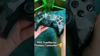 Don't blend in! Stand OUT With The Camo DualSense PS5 Controller!