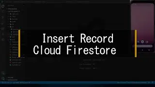 Insert Record Cloud Firestore | Firebase  -  Flutter