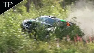 WRC Secto Rally Finland 2024 - Vetomies competition & crash - SS13 Ouninpohja