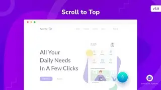 How To Add Scroll To Top Button On WordPress Website